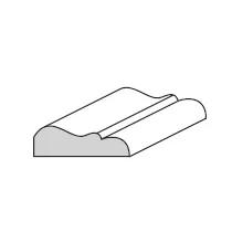 CORNICE IN AJOUS MM 25X8X2400