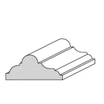 CORNICE IN AJOUS GREZZO MM 35X15X2400