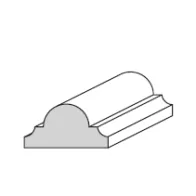 CORNICE IN AJOUS GREZZO MM26X14X2400