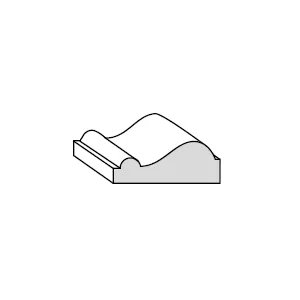 CORNICE IN AJOUS GREZZO MM25X10X2400
