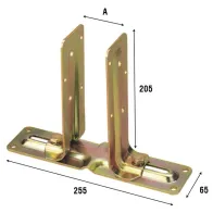 SUPPORTO DI ANCORAGGIO ART.789 mm 70 Mag. 140