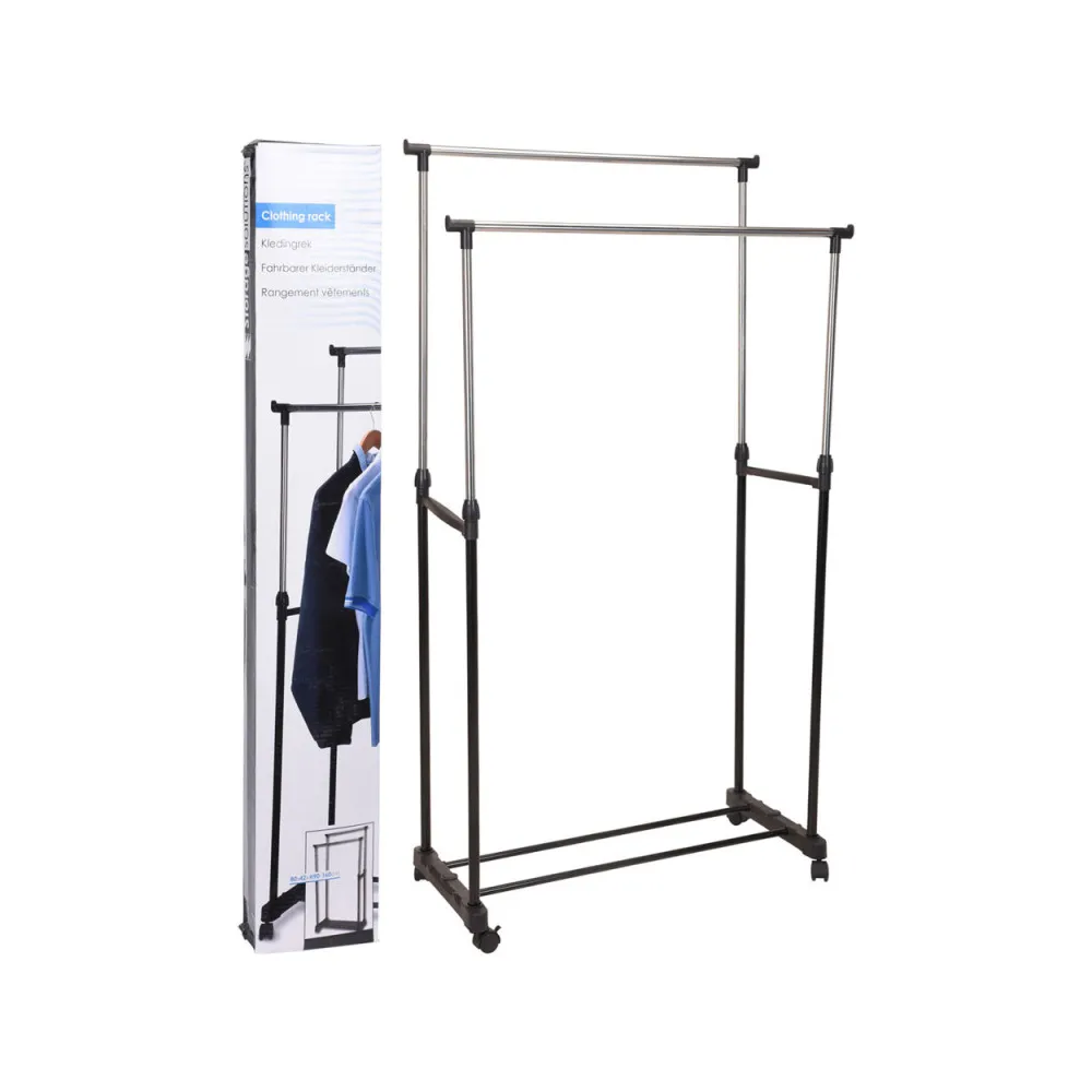 APPENDIABITO DOPPIO 'DUBBEL' cm 80 x 42 x h 90Mag.160 - nero