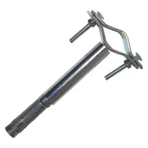 ZANCA AD ESPANSIONE PER PALO ANTENNA cm 26 - ancoraggio 30 Mag. 60 mm (pesante)
