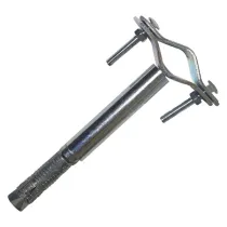 ZANCA AD ESPANSIONE PER PALO ANTENNA cm 10 - ancoraggio 30 Mag. 60 mm (pesante)