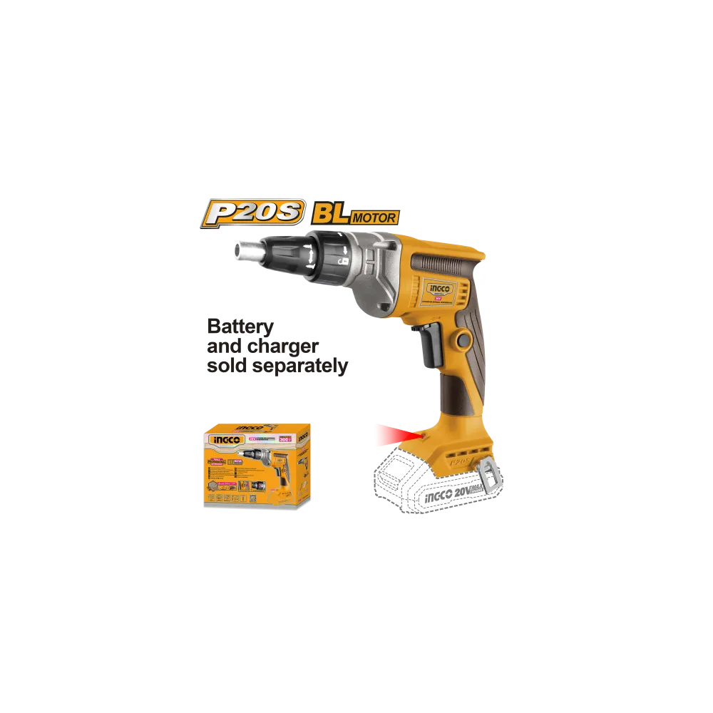 AVVITATORE PER CARTONGESSO A BATTERIA 20 V AVVITATORE PER CARTONGESSO A BATTERIA 20 V
