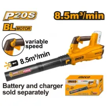 SOFFIATORE BATTERIA 20V BRUSHLESS - NUDO