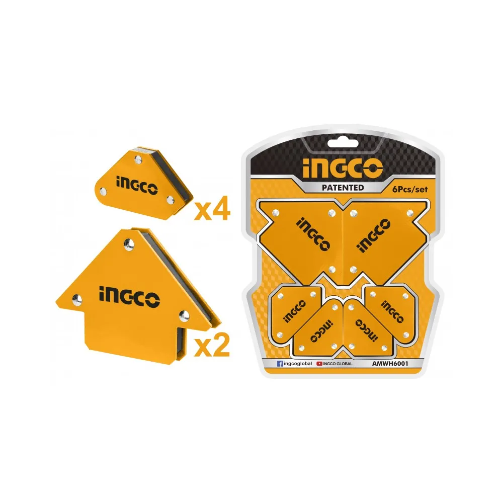 SET 6PZ SUPPORTI MAGNETICI PER SALDATRICE