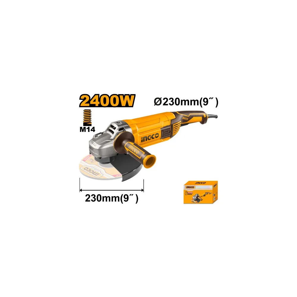 SMERIGLIATRICE ANGOLARE 230MM 2400W