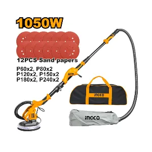 LEVIGATRICE A GIRAFFA 1050W CON BORSA E 12 FOGLI DI CARTA AB