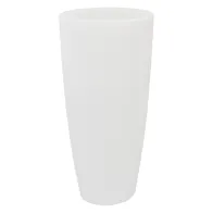 VASO TONDO 'STILO LAMP' Ø cm 33 x h 70 lt.12 ghia/luce bia.