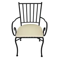 SEDIA CON BRACCIOLI 'ORTIGIA' cm 45 x 42 x h.88 - seconda scelta