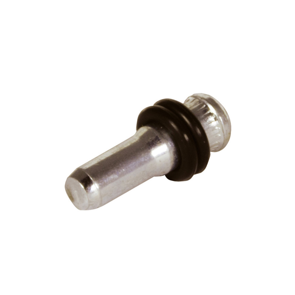 Nickel-plated iron glass holder Ø 5 mm. with rubber tip 12 pcs.