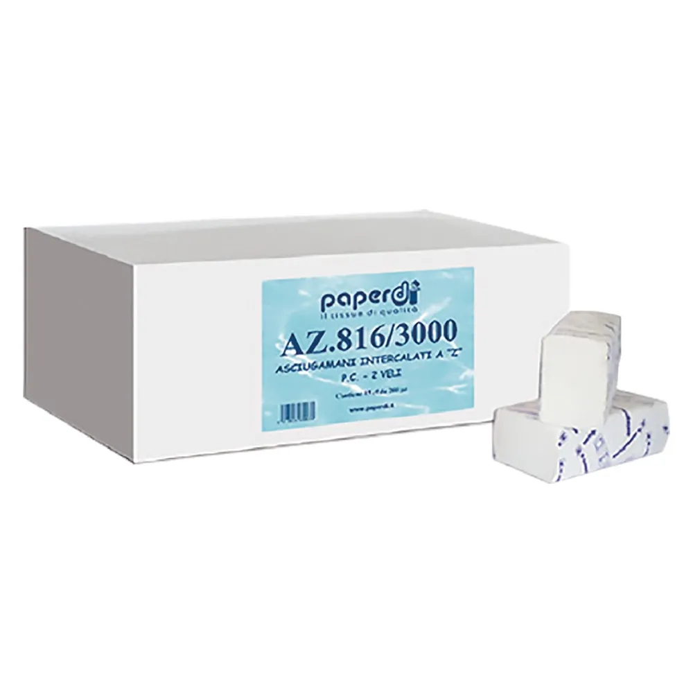 SALVIETTE ASCIUGAMANI piegatura Z SALVIETTE ASCIUGAMANI piegatura Z