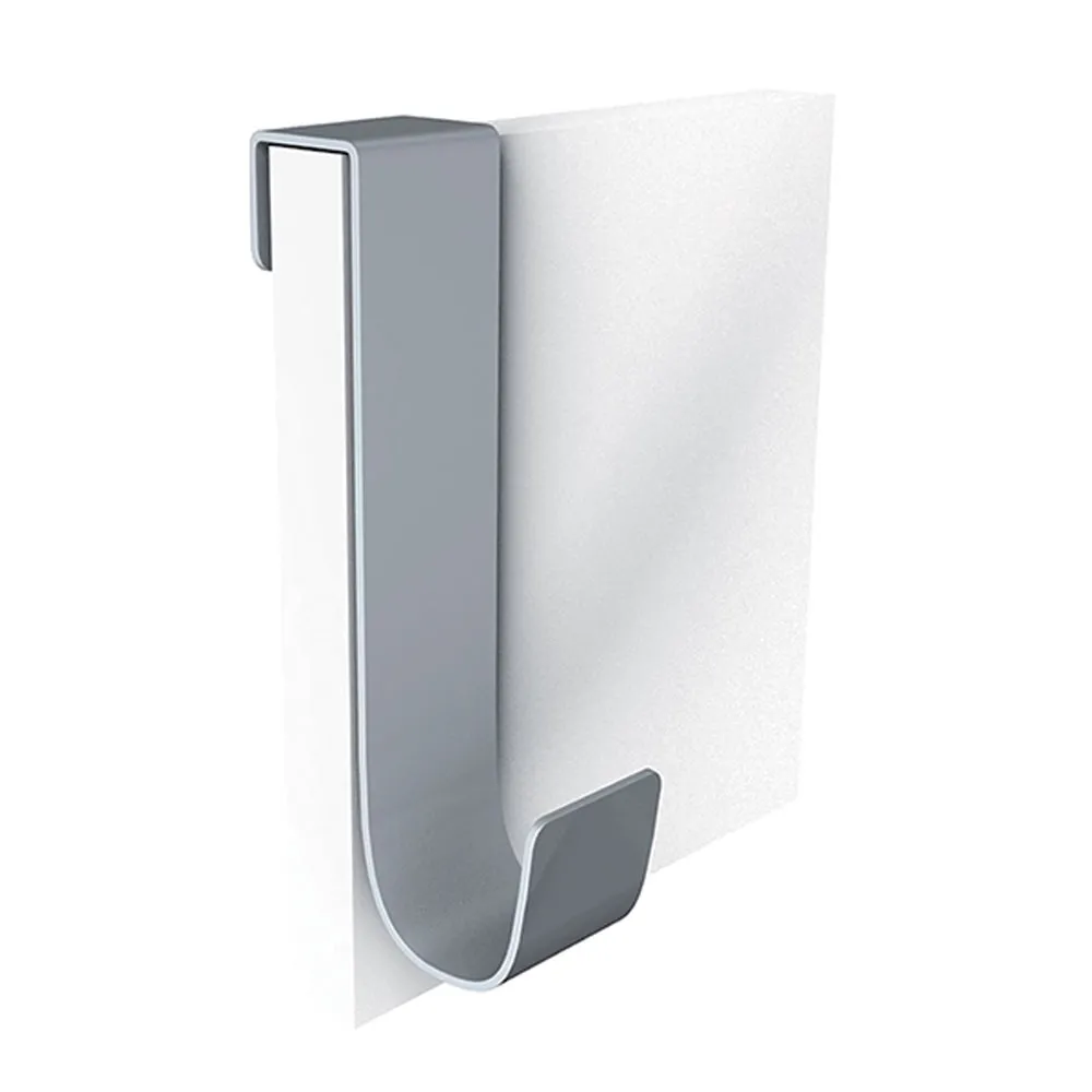 APPENDINO PER PORTE E TERMO ARREDI Double - colore argento APPENDINO PER PORTE E TERMO ARREDI Double - colore argento