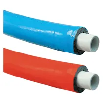 TUBO MULTISTRATO RIVESTITO PEXB/AL/PEXB Ø  20 x 2 - rotolo 50 metri - ROSSO
