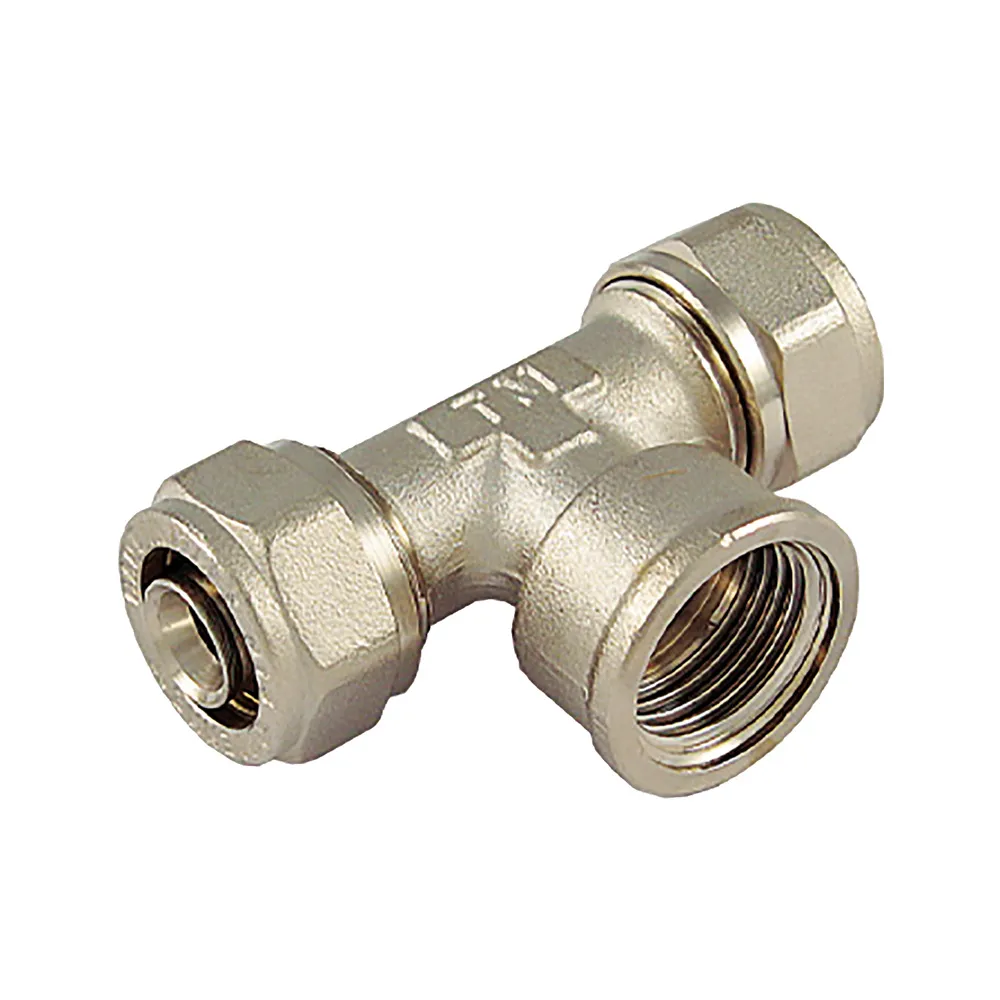 RACCORDO A STRINGERE A 'T' FEMMINA '1609' 20 x 3/4 x 20 RACCORDO A STRINGERE A 'T' FEMMINA '1609' 20 x 3/4 x 20