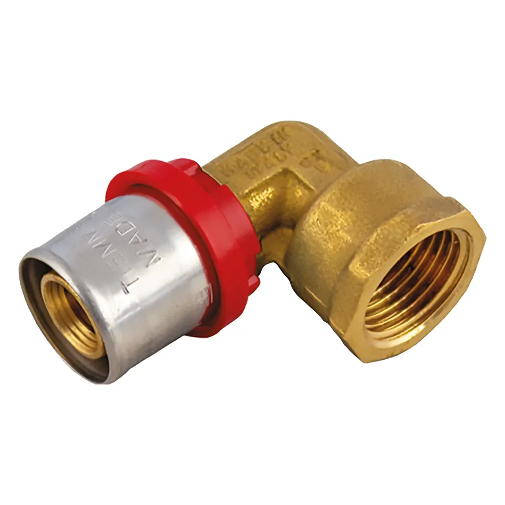 RACCORDO A PRESSARE CURVO '1655CT' 26 x 3/4 - femmina RACCORDO A PRESSARE CURVO '1655CT' 26 x 3/4 - femmina