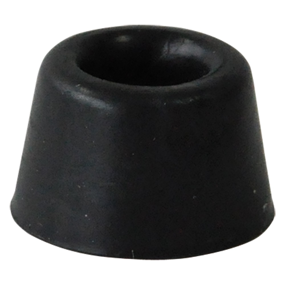 PARACOLPI TRONCO CONICI mm 19 x 13 - pz 8 colore nero PARACOLPI TRONCO CONICI mm 19 x 13 - pz 8 colore nero