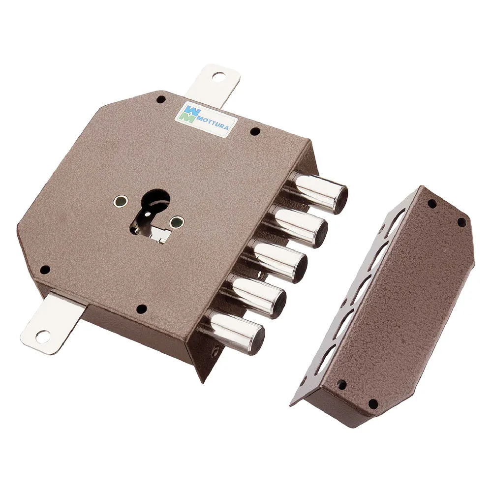 SERRATURA DA APPLICARE TRIPLICE PER CILINDRO EUROPEO ART.620 Dx E 63 - mm 132 x 146 SERRATURA DA APPLICARE TRIPLICE PER CILINDRO EUROPEO ART.620 Dx E 63 - mm 132 x 146