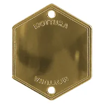 MOSTRINA COPRIFORO ART.95146 finitura bronzata