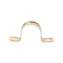 METALLIC TWO-HOLE CLAMP D.26
