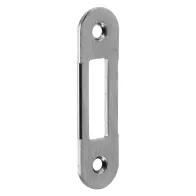 CONTROPIASTRA PER SERRATURA 'PATENT CENTRO/T 60' B.T. ottonata - interasse 90 mm