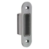 CONTROPIASTRA PER SERRATURA MAGNETICA 'B-FORTY N65 B.T. cromo opaco - inter.90 mm