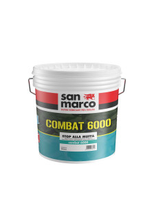 COMBAT 6000 BIANCO SAN MARCO Pittura lavabile antimuffa interni 1 LT / 4 LT / 14 LT