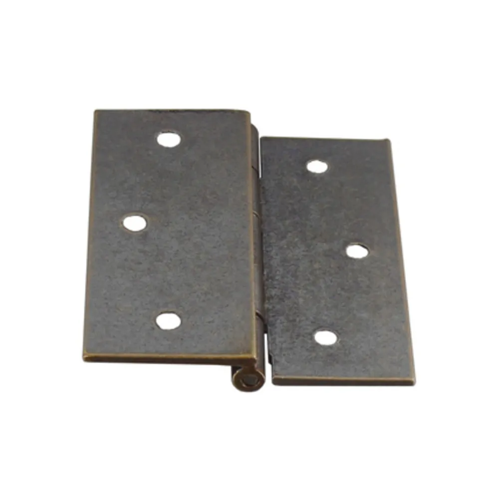 CERNIERA FRESATA 1/2 COLLO OTTONE BRON 60X50 MM* (24