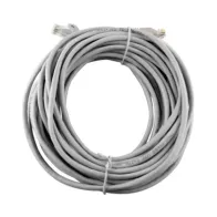CAVO LAN UTP PLUG RJ45/RJ45 10 M GRIGIO