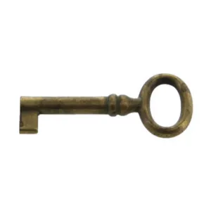 CHIAVE P/MOBILI 33718 24X56 MM OTTONE ANTICATO** (25