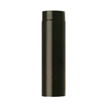 TUBO PLUS PORCELLANATO H  50 CM D 15 CM NERO OPACO