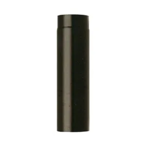 TUBO PLUS PORCELLANATO H  50 CM D 15 CM NERO OPACO