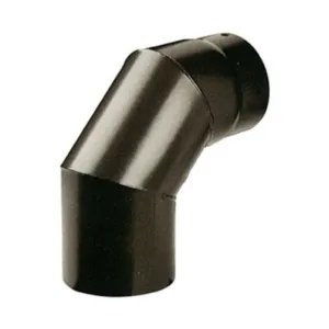 GOMITO PLUS PORCELLANATO 90 D 12 CM NERO OPACO