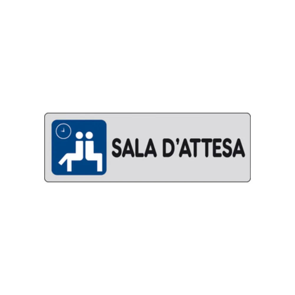 ETICHETTA ADESIVA 150X50 SALA DATTESA (10