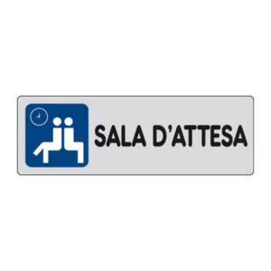 ETICHETTA ADESIVA 150X50 SALA DATTESA (10