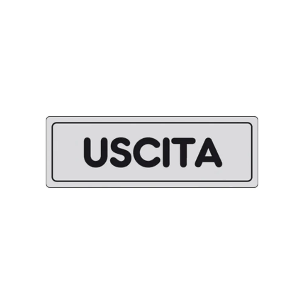 ETICHETTA ADESIVA 150X50 USCITA (10