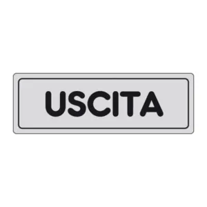 ETICHETTA ADESIVA 150X50 USCITA (10