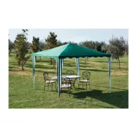 C GAZEBO ACCIAIO E POLIESTERE 300X300CM VERDE TANGERI