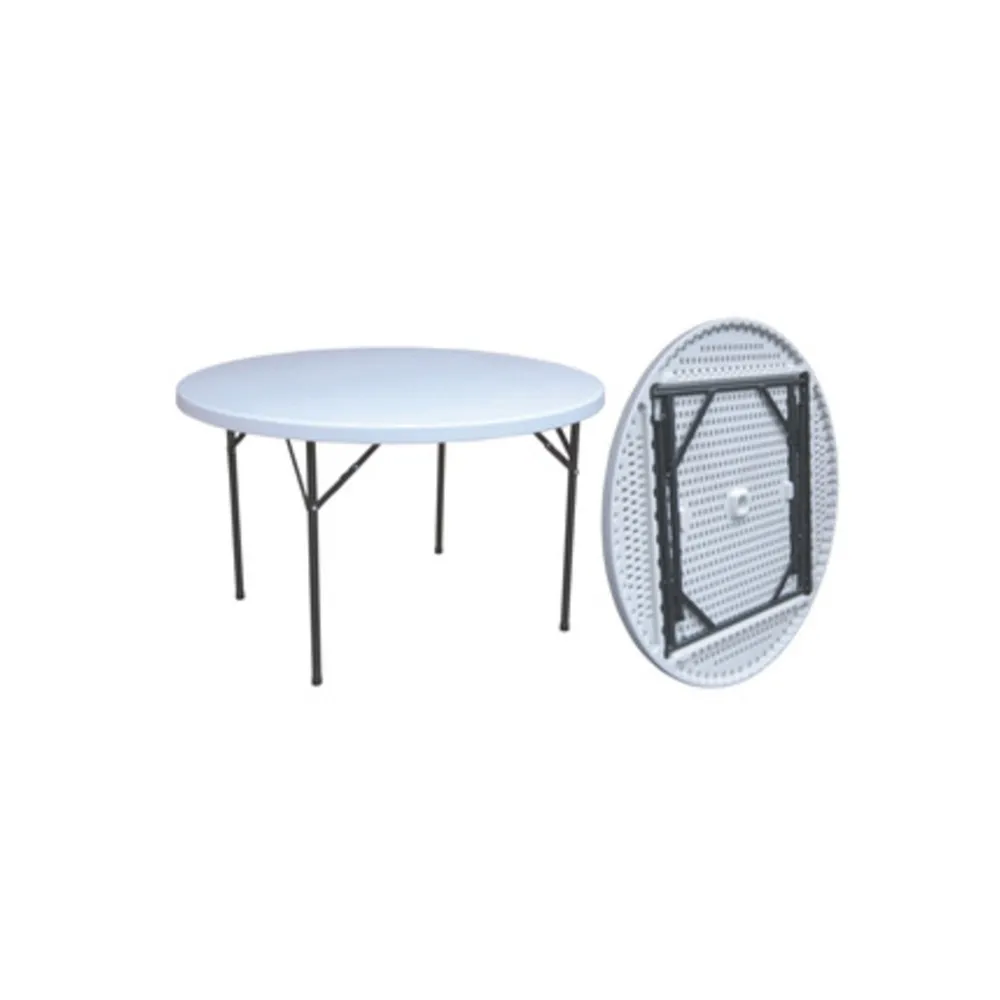 C TAVOLO IN ACCIAO E HDPE PIEGHEVOLE D 122CM C TAVOLO IN ACCIAO E HDPE PIEGHEVOLE D 122CM
