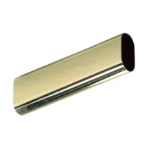 TUBO P/ARMADIO OVALE OTTONATO 30X15 MM DA 1