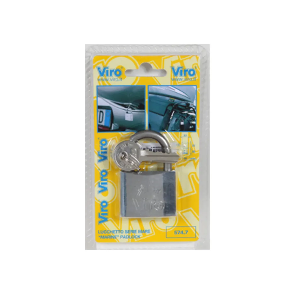 VIRO BL 575 LUCCHETTO OTT MASSICCIO MARE 50 MM