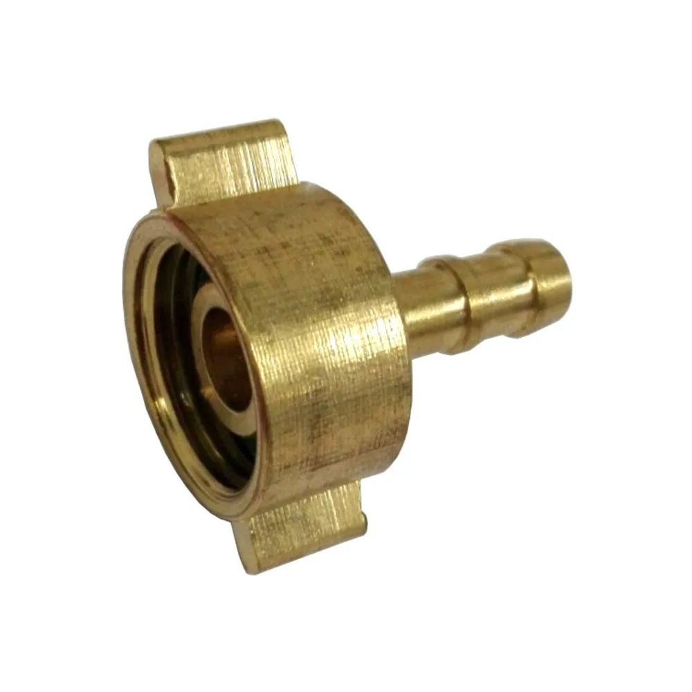 GIRELLO C/PORTAGOMMA OTTONE 1/2 X  8 MM*