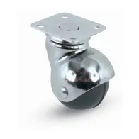 RUOTA MOBILE D 30 MM GOMMA A CUFFIA 165 PIAS GIR* (24