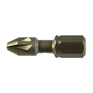 LTI INSERTO POZIDRIV 25 MM COPPIE ELEVATE PZ2 (10