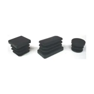 PUNTALE ALETTATO RETTANGOL 40X60 MM PLAST NERO (50