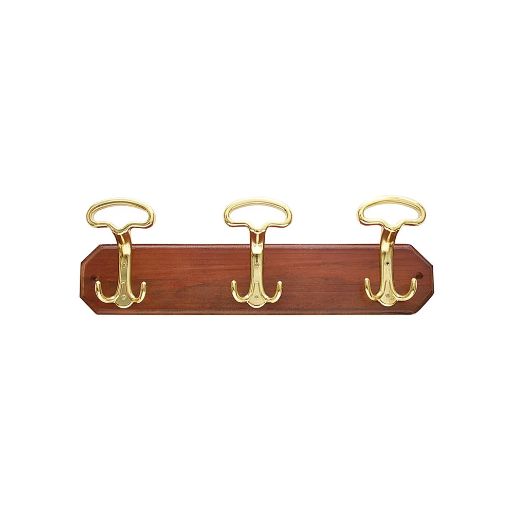 APPENDIABITI LADY 3 POSTI 500X160 MM NOCE ORO (2 APPENDIABITI LADY 3 POSTI 500X160 MM NOCE ORO (2