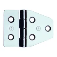 CERNIERA PERNO FISSO  852 IN INOX NAUTICA 55X40 MM (12