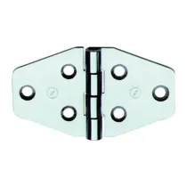 CERNIERA PERNO FISSO  854 IN INOX NAUTICA 70X40 MM (12