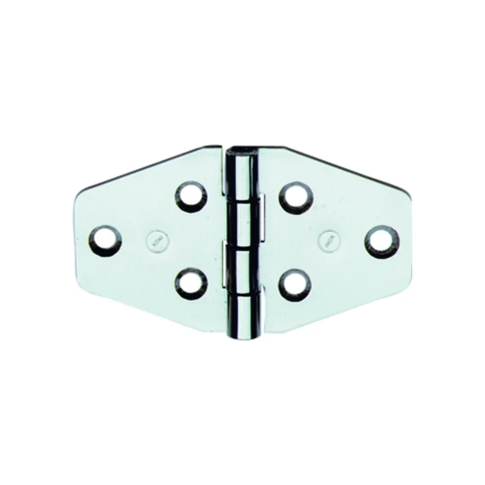 CERNIERA PERNO FISSO  854 IN INOX NAUTICA 70X40 MM (12